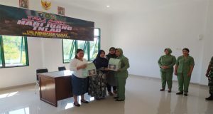 Hari Juang TNI AD Tahun 2023,Kodim 1208/Bky Berikan Tali Asih Kepada Panti Asuhan dan Warakawuri