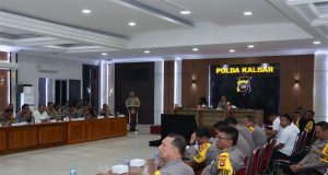 Pimpin Anev Operasi Mantap Brata Kapuas 2023-2024, Berikut Penekanan Wakapolda Kalbar