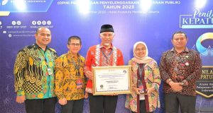 Pemprov Sumbar Melesat ke Jajaran 6 Besar Provinsi dengan Penyelenggaraan Pelayanan Publik Kulitas Tertinggi