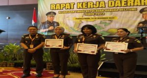 Kejari Belitung Timur Dapat Peringkat 1 (Satu), Atas Kinerja Bidang Intelijen Dan Pidana Umum