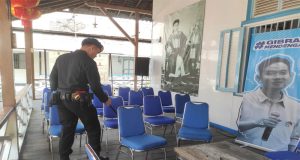 Pastikan Kunjungan Cawapres Aman Brimob Kalbar Sterilisasi