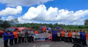 Dandim 1209/Bky Hadiri Apel Kesiapsiagaan dan Gelar Peralatan Penanggulangan Bencana