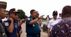 Kantor Unit Penyelenggara Pelabuhan Kelas III Manggar, Tinjau Posko Pelayanan Arus Penumpang Angkutan Laut Jelang Natura Tahun 2023