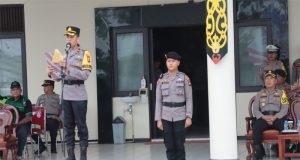 Amankan Nataru, Polres Sekadau Laksanakan Apel Gelar Pasukan Ops Lilin Kapuas 2023