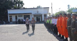 Apel Gelar Pasukan Operasi Lilin Cartenz Tahun 2023 Polres Nabire