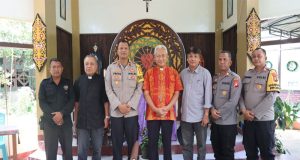 Cooling System Jelang Pemilu 2024, Wakapolres Ketapang Silaturahmi Bersama Pemuka Agama