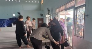 Polres Beltim Laksanakan Pengamanan Dengan Ketat Proses Pelipatan Surat Suara Di KPUD Beltim