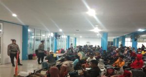 Ditpolairud Polda Kalbar Laksanakan PAM Perayaan Natal 2023 di Pelabuhan Dwikora Pontianak