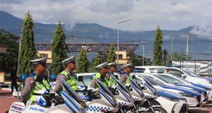 Satgas OMB Tinombala Amankan Kopi Pagi dan Kopdarwil Kaesang Pangarep di Kota Palu