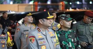 Kapolda Kalbar Laksanakan Patroli dan Peninjauan Pada Malam Natal 2023, Pastikan Situasi Kamtibmas Kalbar Kondusif