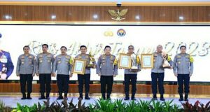 Kapolda Sulut Raih Juara II Lomba Pengawasan Melekat