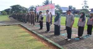 Kodim 1202/Skw Gelar Apel Pasukan Dan Perlengkapan dalam rangka Siaga Bencana banjir