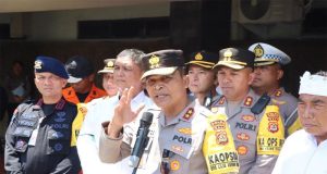 Kapolres Jembrana Terima Kunjungan Kapolda Bali di Pelabuhan Gilimanuk