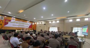 Lakukan Supervisi dan asistensi Operasi Mantap Brata Kapuas 2023-2024 di Polres Singkawang , Berikut Penekanan Wakapolda Kalbar