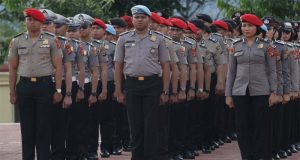 846 Personel Polda Sulteng Naik Pangkat di penghujung tahun 2023