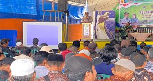 Kapolsek Tanah Merah, Iptu Pol. Edi Saputra.SH, Menjadi Narasumber Unggul dalam Pelatihan RT RW Se-Kecamatan Tanah Merah Kabupaten Inhil