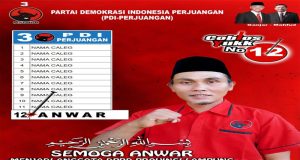 Anwar, Calon DPRD Provinsi Lampung, Dari PDI-Perjuangan, Siap Perjuangkan Aspirasi Masyarakat Lampung Tengah