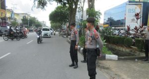 Satgas Ops Mantap Brata Kapuas 2024 Amankan Kampanye Caleg DPD RI