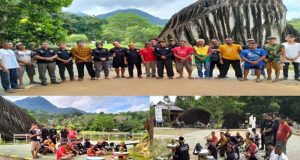 Ritual Adat Basasoh (Mencuci Kawasan) Di Lokasi Wisata Batu Belimbing Nyarungkop, Singkawang Timur