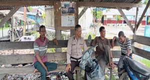 Polsek Tembilahan Hulu Gelar Patroli Cooling System Menjelang Pemilu Damai 2024