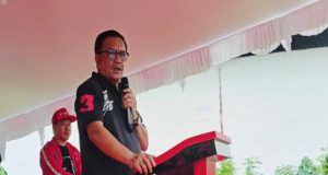 Ketua DPC PDI Perjuangan Kota Bitung Maurits Mantiri Optimis Rebut 16 Kursi di DPRD
