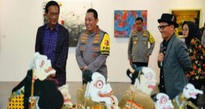 Kapolri Hadiri Pameran Seni Rupa dan Pentas Musik di Yogyakarta