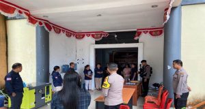 Kapolres Kepulauan Talaud Cek Gudang Logistik Pemilu