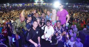 Band Raja Meriahkan Penutupan HUT ke-274 Langkat, Syah Afandin Berpamitan