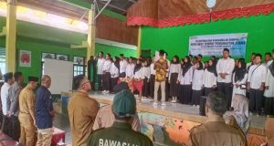 Resmi 123 Petugas TPS Dilantik Ketua Panwaslu Kecamatan Tilatang Kamang