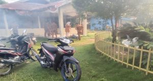 Pemerintah Desa Suka Maju Laksanakan Gotong Royong