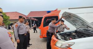 Satgas OMB Kapuas Siap Menggelar Almatsus Dalam Rangka Sterilisasi Pengamanan Kegiatan Kampanye Rapat Umum Capres/Cawapres di Kalbar