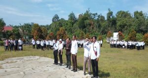 434 Orang KPPS Kecamatan Kuala Behe DiLantik, Kapolsek Kuala Behe Pesankan Jaga Netralitas