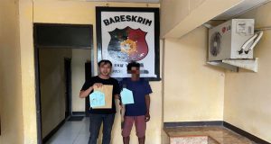 Satuan Reserse Kriminal Polsek Nabire Kota Menyerahkan Tersangka Tindak Pidana Penganiayaan Berat Beserta Barang Bukti ke Kejaksaan Negeri Nabire