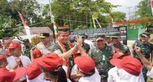 KASAD Resmikan Pengoperasian TNI AD Manunggal Air Bersih