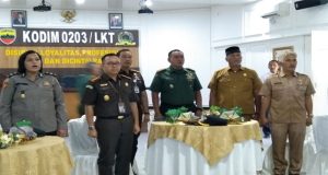 Pemkab Langkat Hadiri Komsos di Kodim 0203/LKT