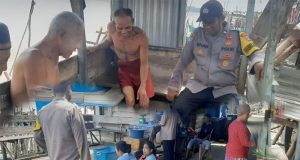 AIPDA REFLIADI, Bhabinkamtibmas Desa Tanjung Baru, Melakukan Kegiatan Cooling System