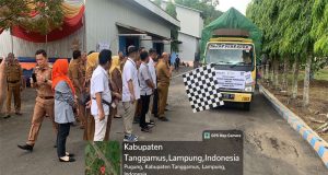 Bupati Tanggamus Serahkan Bantuan Cadangan Pangan Pemerintah 2024