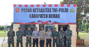 Dirikan Posko Aduan, Kapolres Demak : Masyarakat Silahkan Laporkan TNI Polri Jika Melanggar Netralitas