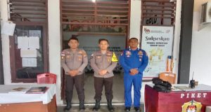 Polres Talaud Proaktif dalam pengecekan terhadap Sejumlah kantor KPU Dan Bawaslu serta gudang logistik