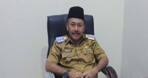 Camat Tembilahan Hamsari. S. Sos., MM Mengadakan Kegiatan Cooling System Pemilu 2024 di Pasar Kuliner Kelapa Gading
