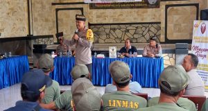 Kegiatan Jum’at Curhat Kapolres Jembrana Bersama Kepala Desa dan Tokoh Masyarakat