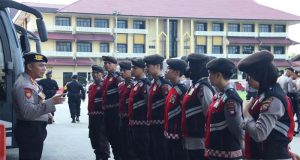 Satgas OMB Polda Kalbar Bekerjasama dengan panitia dan stakeholder terkait Lakukan Persiapan Pengamanan Nobar Debat Capres