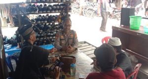 Polsek Gaung Anak Serka Mengadakan Sosialisasi Pemilu Damai 2024 dalam Rangka ‘Ops Mantap Brata Lancang Kuning 2023-2024