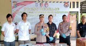 Dalam kurung waktu satu minggu polres nabire berhasil mengungkap sejumlah kasus kriminal di nabire