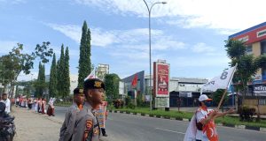 Polda Kalbar Kerahkan Seluruh Personel Satgas OMB Kapuas Amankan Kegiatan di hari terakhir Masa Kampanye