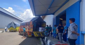 Penyaluran Logistik Pemilu di Kabupaten Pacitan