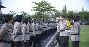 920 personil Polda Kalbar dilepas dalam rangka BKO/Serpas Pengamanan Pemilu 2024