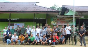 Menjaga Kelancaran Pemilu 2024. Dandim 1202 Singkawang bersama Forkopimda Tinjau TPS