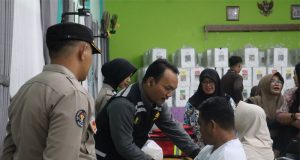 Polres Beltim : Terjunkan Si Dokkes Untuk Memastikan Kesehatan Personel Pengamanan Pemilu 2024