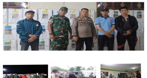 Pengawalan Logistik Pemilu 2024 Berjalan Lancar dari Gudang KPU Kabupaten Inhil hingga Kecamatan Reteh